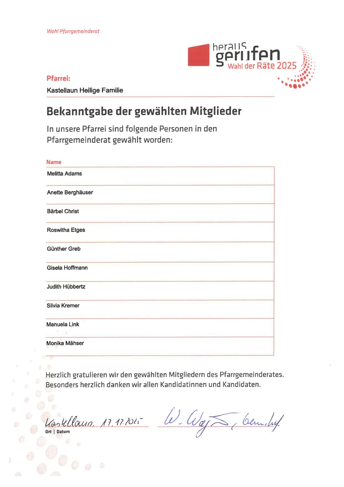 Bekanntgabe gewählte Mitglieder 2 Bilddatei